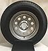 15" Silver Mod Trailer Wheel with Radial ST205/75R15 Tire Mounted (5x4.5) bolt circle