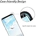 [2PACK] Galaxy S8 Clear Screen Protector,[Case Friendly][Anti-Fingerprint] Tempered Glass Screen Protector Compatible with Samsung Galaxy S8