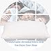 RELAX Shredded Memory Foam Pillow for Optimal Orthopedic Support, with Free Pillowcase, Queen