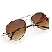zeroUV Aviator Sunglasses for Women, Classic Style Glasses for Small Faces 50 mm