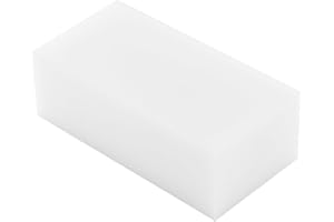 UPTTHOW UHMW Tapping Block Ultra High Molecular Weight Polyethylene Rectangular Solid Plastic Blocks for Machining Home Improvement DIY Projects（2 * 3 * 6 in）