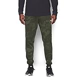 Under Armour Men's Rival Fleece Patterned Joggers, Artillery Green (357), Medium