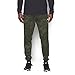 Under Armour Men's Rival Fleece Patterned Joggers, Artillery Green/Black, Medium