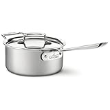 All-Clad D5 5-Ply Stainless Steel Sauce Pan 3 Quart