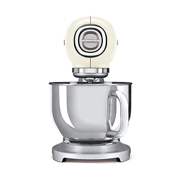SMEG Batidora de cocina SMF02CREU Europea a 220v | Crema - Imagen 4