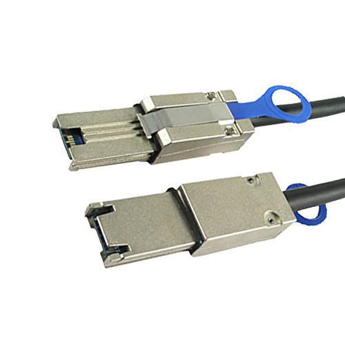 Mefore External 26 Pin Mini SAS SFF-8088 to Mini SAS 4X SFF-8088 Data Cable Male Cord Server Raid Cable (13.2FT)