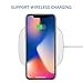 Mefon iPhone X Leather Folio Case, Wireless Charging Compatable, with Wrist Strap and Tempered Glass, Strong Magnetic Closure, Card Slot, Kickstand, Flip Wallet Case for Apple iPhone X 5.8 - Teal Blue