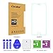 Carebol Clear Premium Tempered Glass Screen Protector for iPhone 7(4.7 inch),[Anti-scratch][High Definition][Anti-fingerprint][Bubble-free](Pack of 2)