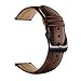 Kartice Compatible Gear S3 Classic/Frontier Smartwatch Band,22MM Genuine Leather Strap Replacement Buckle Strap Wrist Band for Gear S3 Frontier/Classic-Brown-b