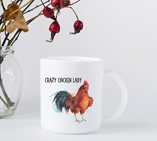 Crazy Chicken Lady Coffee Mug - Christmas Gift