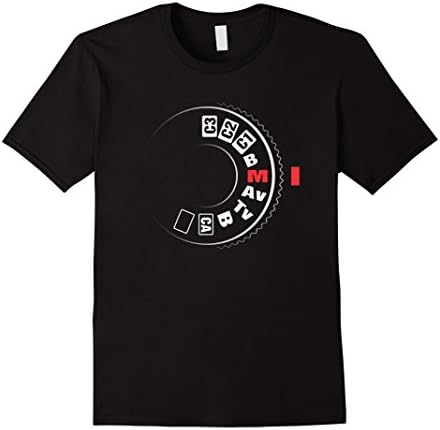 Men's Photography Lover - Shoot Manual Photographer's T-Shirt Medium Black