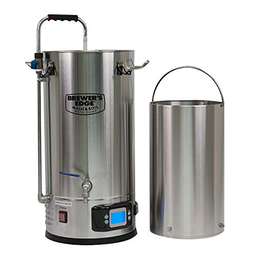 Brewer's Edge Mash and Boil with Pump | All Grain Home Brewing System 7.5 Gallon - Thumbnail 2