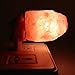 Natural Himalayan Salt Night Light, SCOPOW Nursery Lamp Mini Decorative Night Lighting with Air Purifier ( 15W, E12, 10.58 Ounce, UL Wall Plug ) ( Round Form )