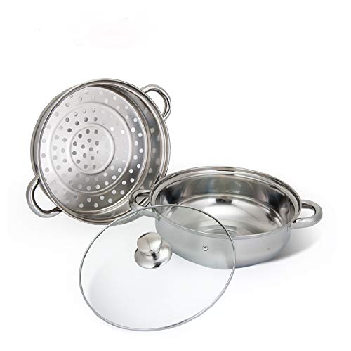 2 Stainless+Steamer+Steaming+Cookware+%25EF%25BC%258C+Stockpot