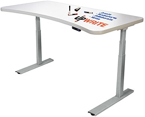 UPWRITE UPDESK: Daylight 3-STAGE MEDIUM 60" Titanium