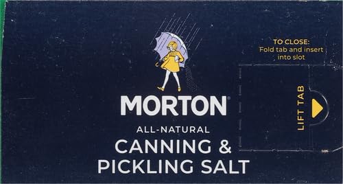 MORTON CANNING & PICKLING SALT, 4 POUNDS