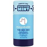 Megababe Daily Deodorant - The Geo Deo with 72 hour Odor Protection Multi-Minerals, Aluminum-Free, All Natural, 2.6 oz