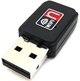 icase4u Mini Portable USB 2.0 Wireless LAN Network Ethernet Adapter Converter Card WiFi 802.11N/G/B 150M 150Mbps RT5370 Chipset