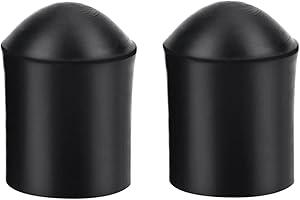 ZERONE Rubber End Caps, 2pcs Upright Bass Endpin Rubber Tip Stopper Replacement Protector End Cap for Double Bass End Pin Protector(Inner Diameter: approx. 9.5mm)