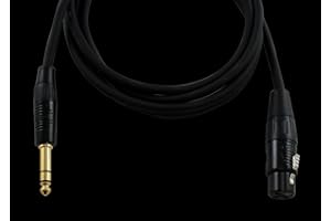 Cable Adapter Digiflex HXFS-10 10' XLRF to 1/4 TRS