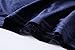 olrain Women's Velvet Lace Long Sleeve Midi Dress Navy Blue (X-Large)