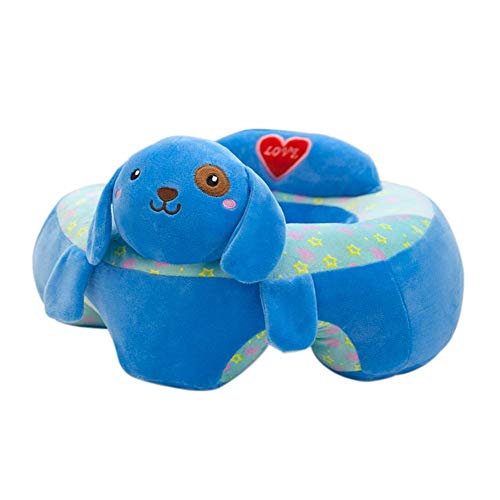 Pleasay Baby Sofa Infant Support Seat Learning Sitting for Pillow Chair Cushion Bouncer Feeding Pillows Soft Plush Floor Toy Seats Suitable for 3-16 Month Infants