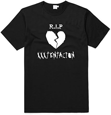 Adult T-Shirt Xxxtentacion Cool Trendy Tshirt Hot Rap Tee (Large)