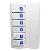 MARINE-BOAT-WATERPROOF-WHITE-SWITCH-PANEL-CIRCUIT-BREAKER-6-GANG-BLUE-LED-ROCKER
