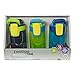 Contigo Kids Autoseal Gizmo Water Bottles, 14oz (Nautical/School boy/Granny Smith)