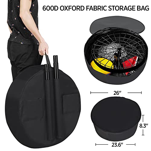 Yaheetech Disc Golf Basket Portable Disc Golf Target Pro Frisbee Golf