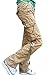 newfacelook Womens Ladies Combat Cargo Cotton Military Trousers Pants Jeans Khaki