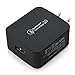 Quick Charge 3.0 Wall Charger with Micro USB Cable, iXCC 18W Charger (QC 2.0 Compatible) for Galaxy S7 / S6 / Edge, Note 4 / 5, Nexus 6, iPhone 7 / 6, LG G5 and More - Black
