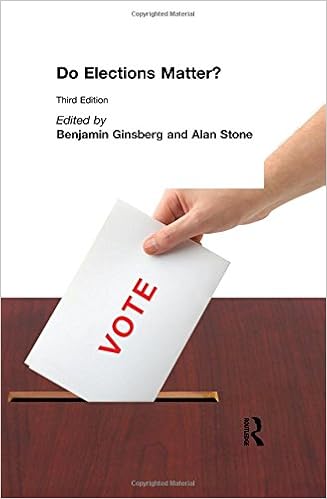Do Elections Matter Ginsberg Benjamin Stone Alan 9781563244452 Amazon Com Books