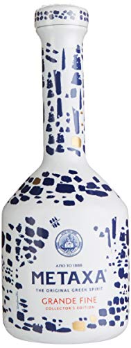 Metaxa Grande Fine in der Collector’s Edition mit 40% vol. | Hochwertiger Brandy aus Griechenland in ikonischer… – Bild 3