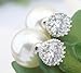 Vintage Pearl Earring AAA Zirconic Stud Earrings