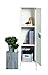 Office Dimensions Personal Locker Storage Cabinet, White