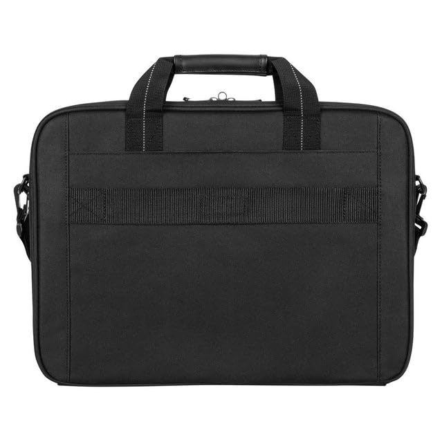 Targus Classic Slim Laptop Bag - Ergonomic Briefcase and Messenger Bag - Spacious Foam Padded for Laptops and Under