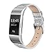 SWEES Bands Compatible for Fitbit Charge 2 Leather Small (5.6