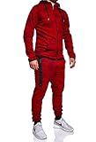 MT Styles Mens Track Suit Bottoms Jogging Pants + Sweatshirt R-739