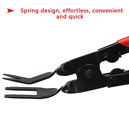 Wilk New 3 Pcs Car Door Trim Clip Plier Set , Fastener Remover Puller Repair - Combo Repair Tool Kit Set