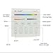 Mi.Light Wireless 2.4G RF 4-Zone Wall-Mounted Smart Touch Panel Remote Controller for LED Light Bulb Spotlight Downlight Flood Light of Mi-Light RGB/RGBW/RGBWW/RGB+CCT Series (Battery Powered)
