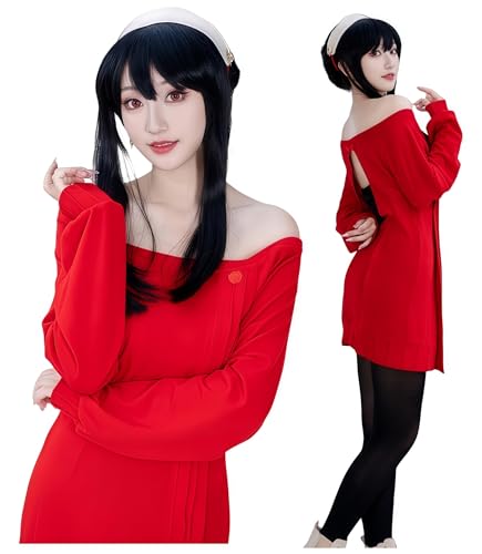 Anime Cosplay Family Costume, Yor Forger Anya