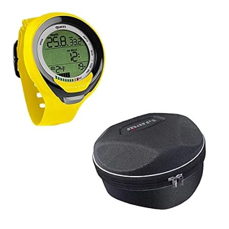 Mares Puck Pro + Tauchcomputer im Set gelb