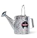 Behrens Manufacturing 206 Hot Dipped Steel Watering Can, 1.5 gal, 1.5 Gallon, Silver