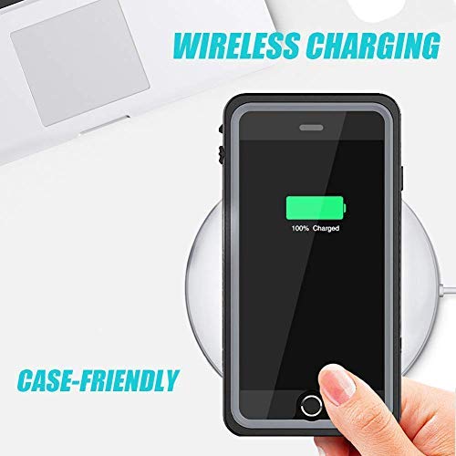 IEVEI Waterproof Case for iPhone 7 Plus/8 Plus 5.5inch, Shockproof Underwater Case with Floatable Strap