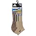 adidas Men's Cushioned X 2 Low Cut Socks (2 Pair), Khaki/Khaki-Chocolate Marl/Shock Slime Green/Real, Large