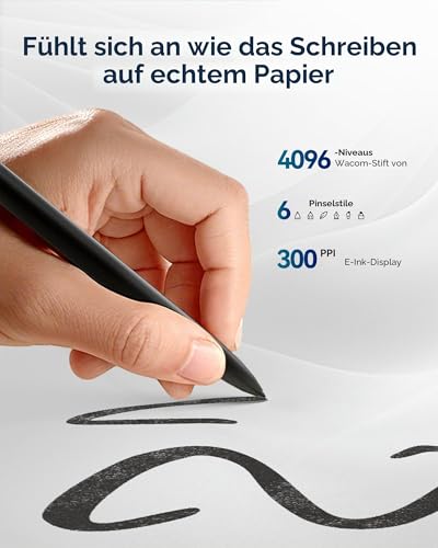 iFLYTEK AINOTE 2 10.65 Inch Large Screen Paper Tablet 4.2mm Ultra Thin Note Tablet with Stylus Pen Support AI Speech to Text Transcription and 16 Language Transcription