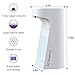 GLAMFIELDS Upgrade 2.0 Soap Dispenser, Auto Soap Dispenser Touchless 14oz/400ml Hands-Free for Kitchen Bathroom Detergent & Shampoo - White