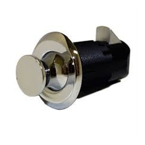 Southco MP-05-312-11 Plastic; Chrome Round Push to Close Latch Chrome on Chrome (Pack of 10)