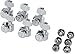 Fender Locking Strat/Tele Tuning Machines, Left-Handed Polished Chrome (6) (990818102)